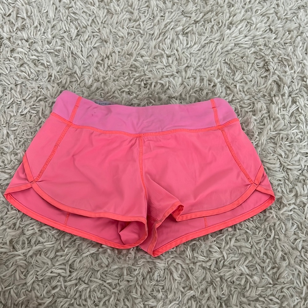 bright pink ivivva shorts!